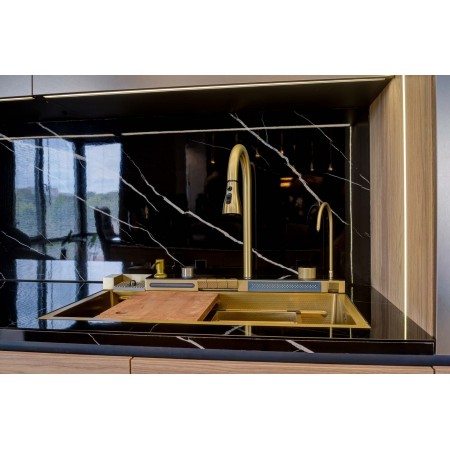 Многофункциональная кухонная мойка iSink Gold A-19